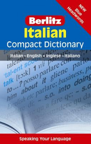 Knjiga Berlitz Compact Dictionary Italian APA Publications Limited
