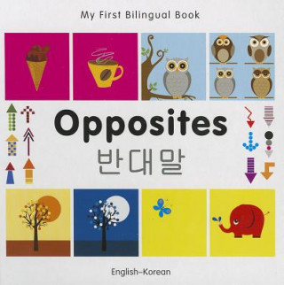 Kniha My First Bilingual Book - Opposites: English-korean Milet Publishing
