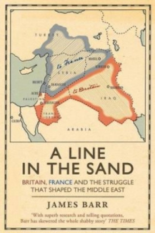 Knjiga Line in the Sand James Barr