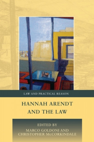 Kniha Hannah Arendt and the Law Marco Goldoni