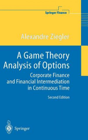 Livre Game Theory Analysis of Options Alexandre Ziegler