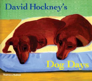 Książka David Hockney's Dog Days David Hockney