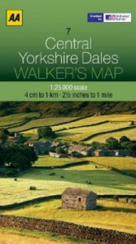 Materiale tipărite Central Yorkshire Dales AA Publishing