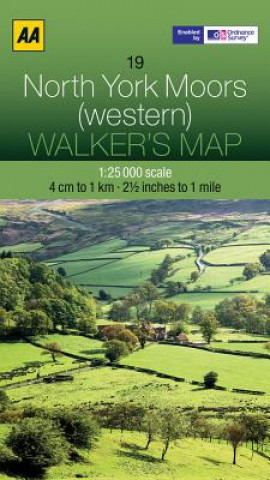 Materiale tipărite North York Moors  (Western) AA Publishing