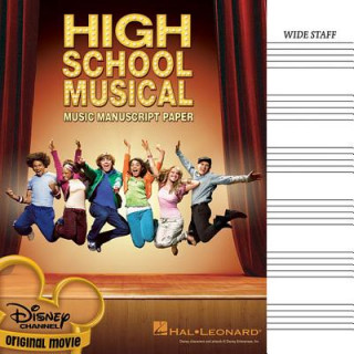 Knjiga High School Musical Manuscript Paper 