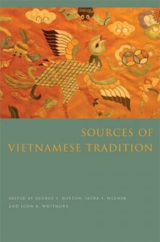 Kniha Sources of Vietnamese Tradition Dutton