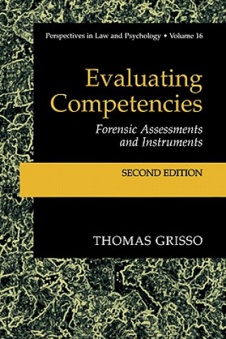 Carte Evaluating Competencies Thomas Grisso
