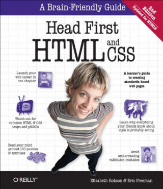 Carte Head First HTML and CSS Elisabeth Robson