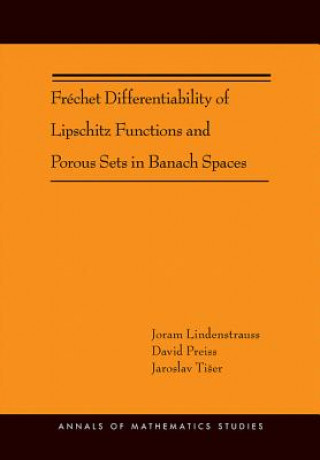 Książka Frechet Differentiability of Lipschitz Functions and Porous Sets in Banach Spaces (AM-179) Lindenstrauss