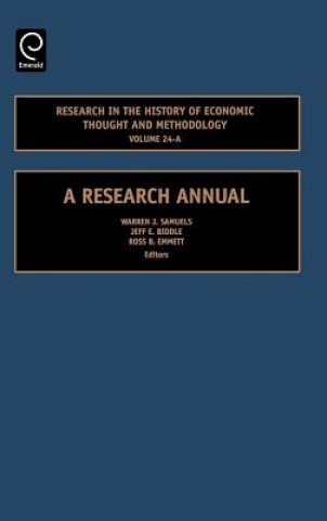 Kniha Research in the History of Economic Thought and Methodology SAMUELS et al.