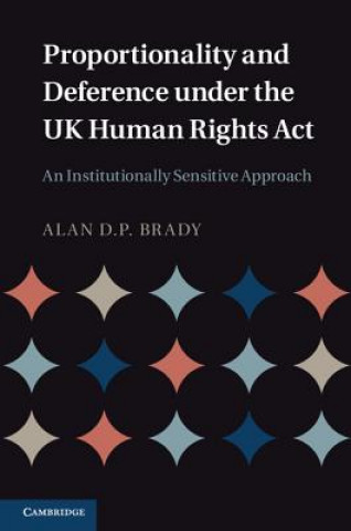 Книга Proportionality and Deference under the UK Human Rights Act Alan D P Brady