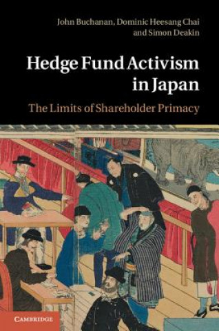 Kniha Hedge Fund Activism in Japan John Buchanan