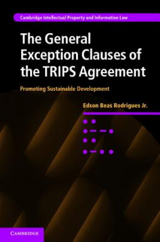 Könyv General Exception Clauses of the TRIPS Agreement Edson Beas Rodrigues