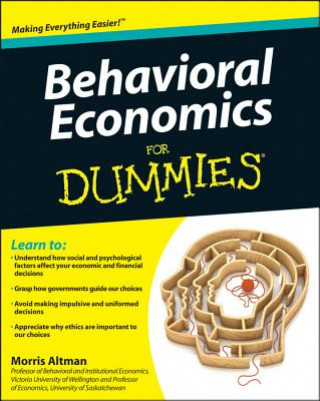 Könyv Behavioural Economics for Dummies Morris Altman