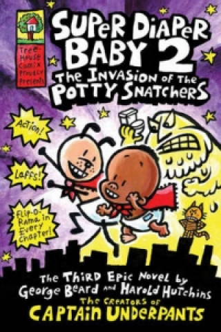 Книга Super Diaper Baby 2 The Invasion of the Potty Snatchers Dav Pilkey