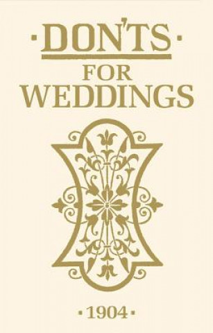 Książka Don'ts for Weddings 