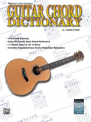 Könyv 21st Century Guitar Chord Dictionary Aaron Stang