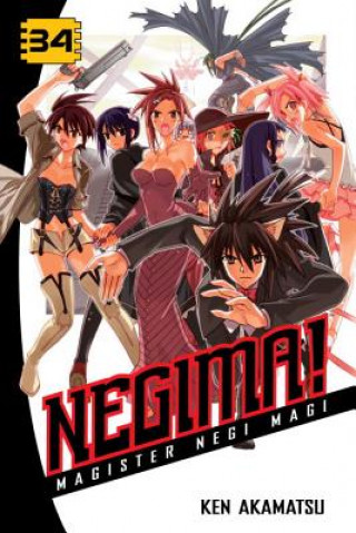 Kniha Negima! Vol. 34 Ken Akamatsu