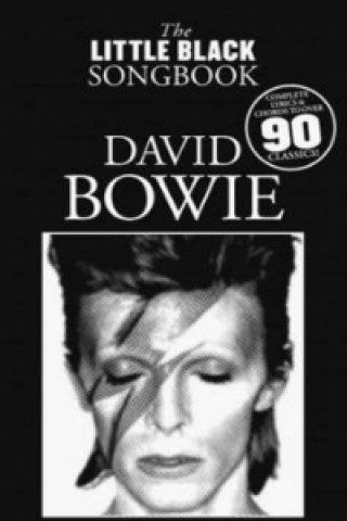 Kniha Little Black Songbook David Bowie