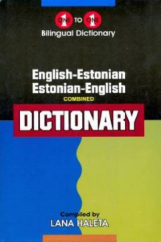 Könyv English-Estonian & Estonian-English One-to-One Dictionary L Haleta