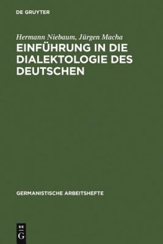 Carte Einfuhrung in Die Dialektologie Des Deutschen Hermann Niebaum