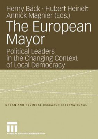 Könyv European Mayor Henry Bäck