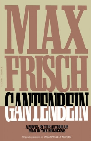Kniha Gantenbein Max Frisch