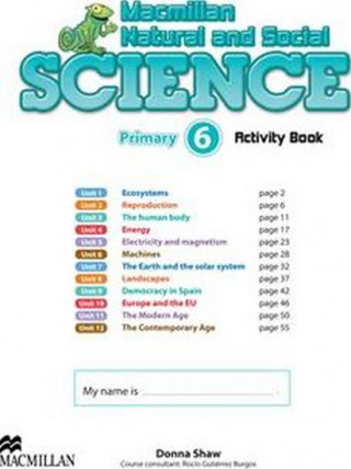 Knjiga Macmillan Natural and Social Science 6 Activity Book Pack Helen Sanderson