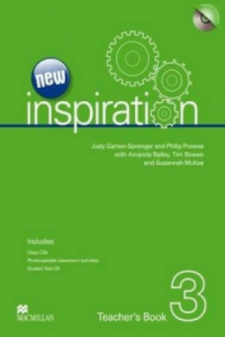 Книга New Edition Inspiration Level 3 Teacher's Book & Test CD & Class Audio CD Pack Julie Garton-Sprenger