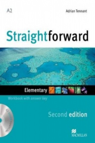 Könyv Straightforward 2nd Edition Elementary Level Workbook with key & CD Lindsay Clandfield