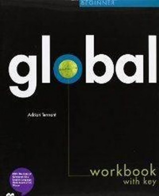 Carte Global Beginner Workbook & CD with key Pack Adrian Tennant