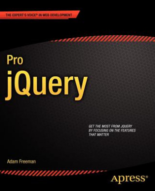 Könyv Pro jQuery Adam Freeman