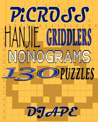 Kniha Picross, Hanjie, Griddlers, Nonograms Dj Ape