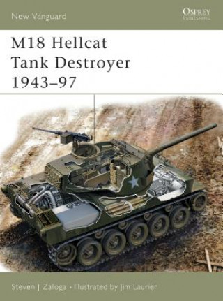 Carte M18 Hellcat Tank Destroyer 1943-97 Steven Zaloga
