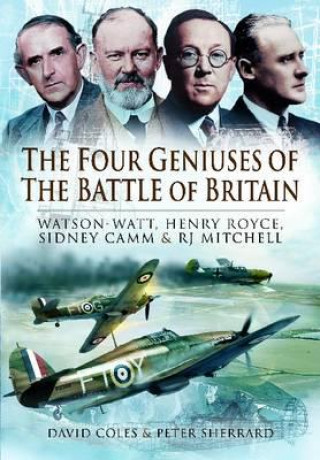 Kniha Four Geniuses of the Battle of Britain David Coles