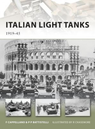 Kniha Italian Light Tanks Filippo Cappellano