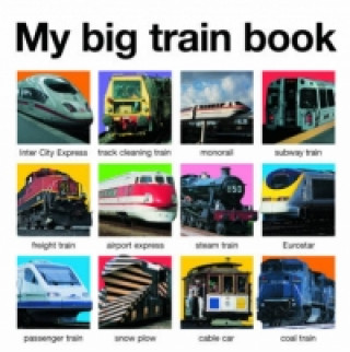 Kniha My Big Train Book Roger Priddy