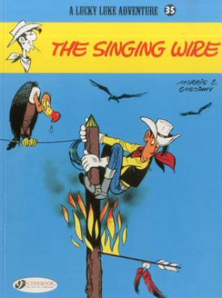 Książka Lucky Luke 35 - The Singing Wire René Goscinny