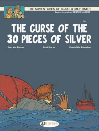 Carte Blake & Mortimer 13 - The Curse of the 30 Pieces of Silver Pt 1 Jean van Hamme