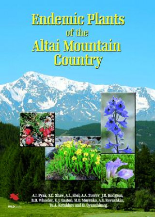 Carte Endemic Plants of the Altai Mountain Country A L Pyak