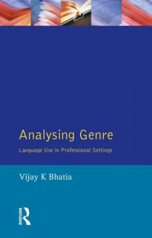 Kniha Analysing Genre Vijay Kumar Bhatia