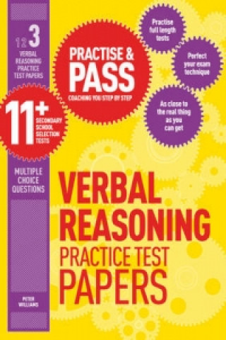 Könyv Practise & Pass 11+ Level Three: Verbal reasoning Practice Test Papers Peter Williams