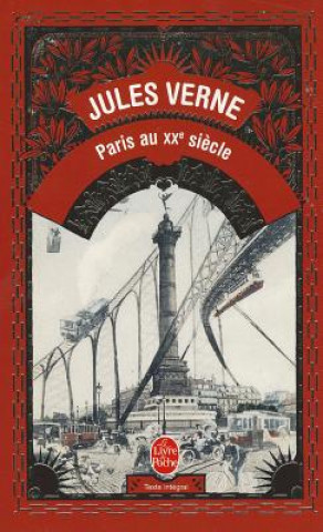 Carte Paris au vingtieme siecle Jules Verne