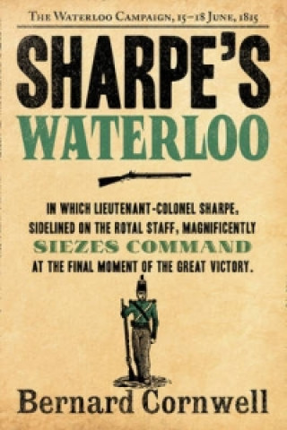 Carte Sharpe's Waterloo Bernard Cornwell
