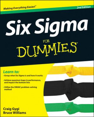 Książka Six Sigma For Dummies 2e Craig Gygi