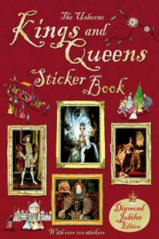 Książka Kings and Queens Sticker Book Katie Davies