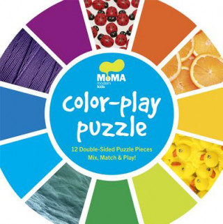 Game/Toy Moma Color Wheel Puzzle New York Museum of Modern Art
