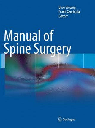 Libro Manual of Spine Surgery Vieweg