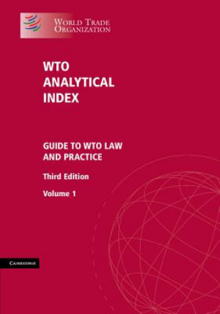 Książka WTO analytical index World Trade Organization: Legal Affairs Division