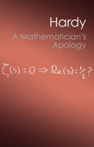Könyv Mathematician's Apology G H Hardy
